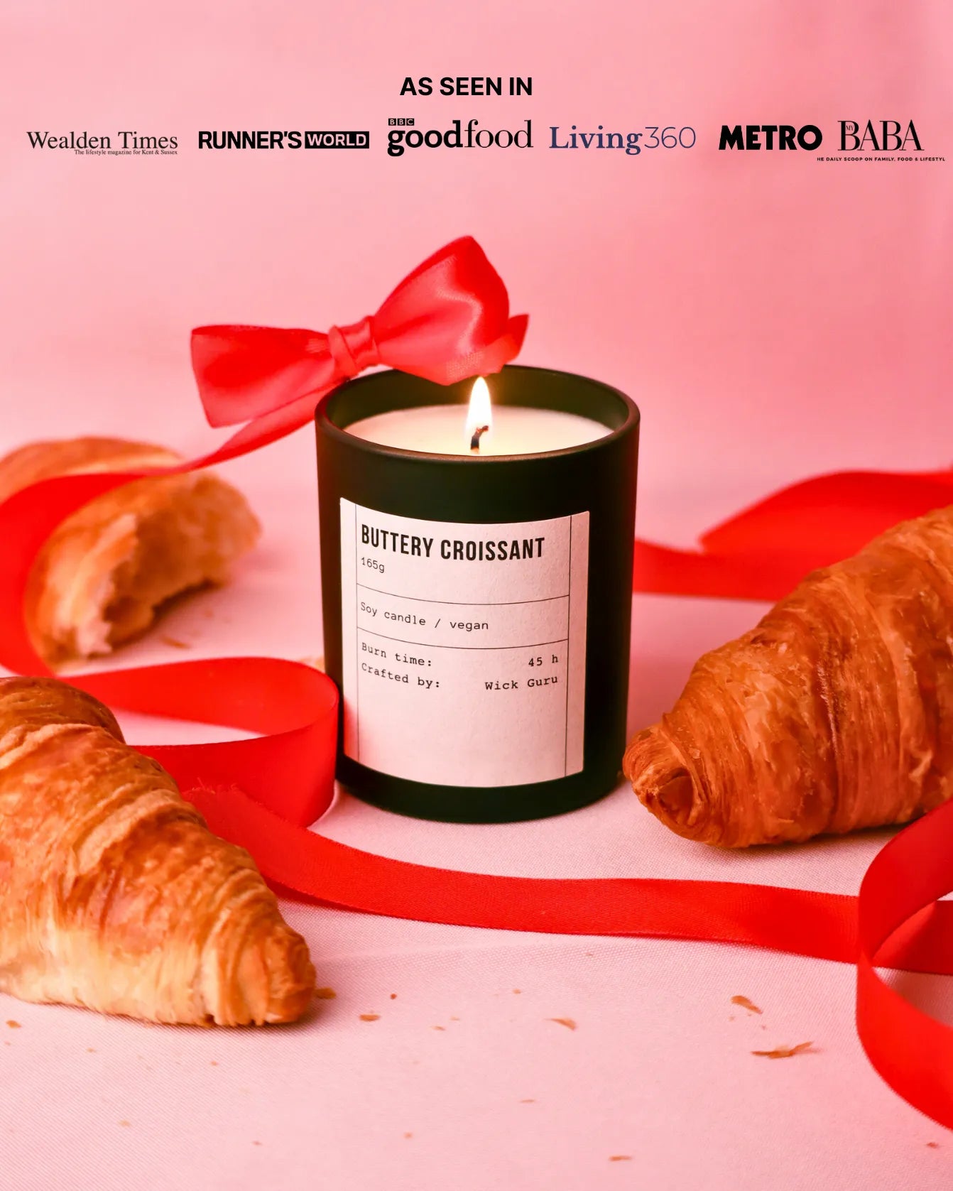Croissant Candle featured in ..