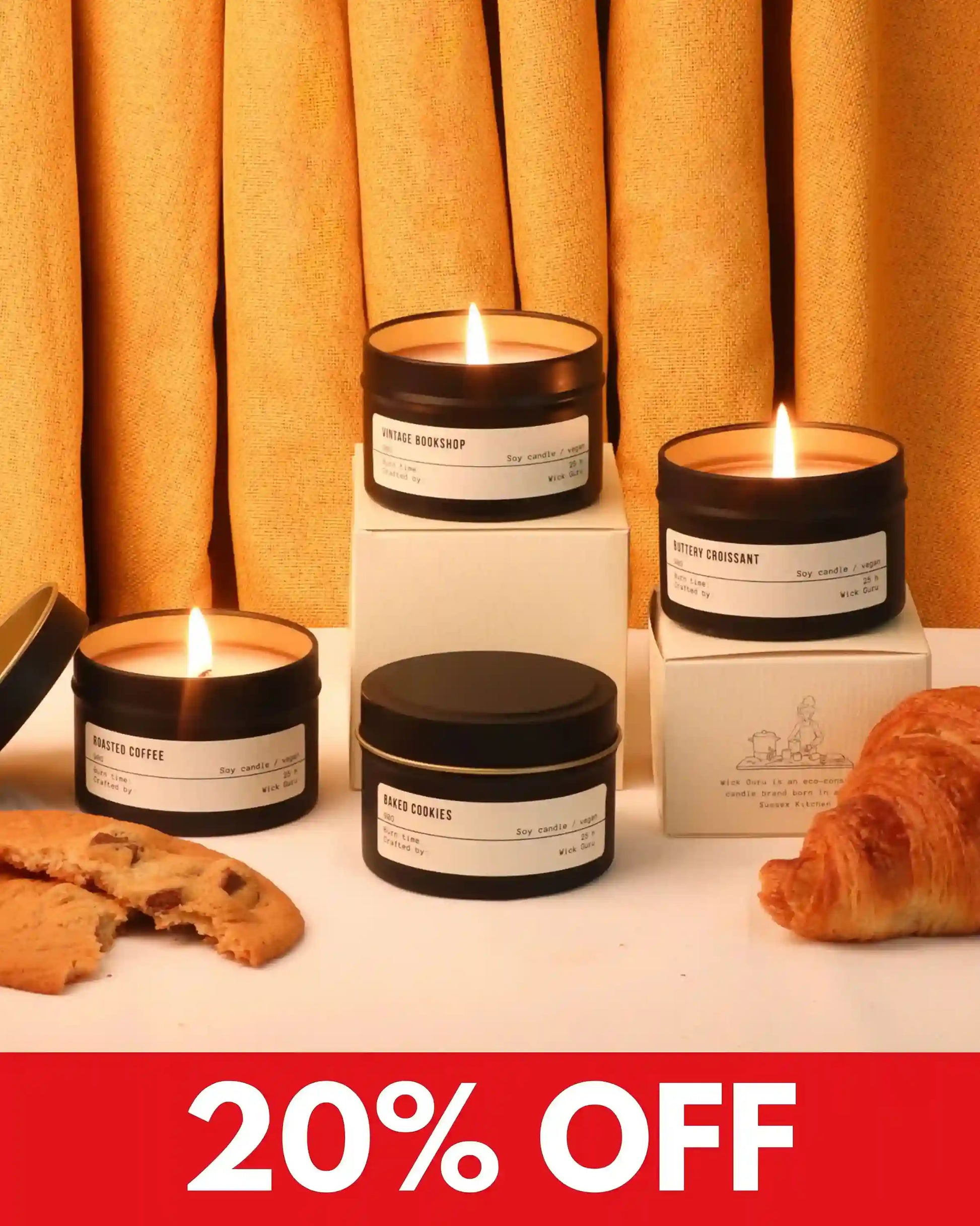 Best Selling Tin Candles