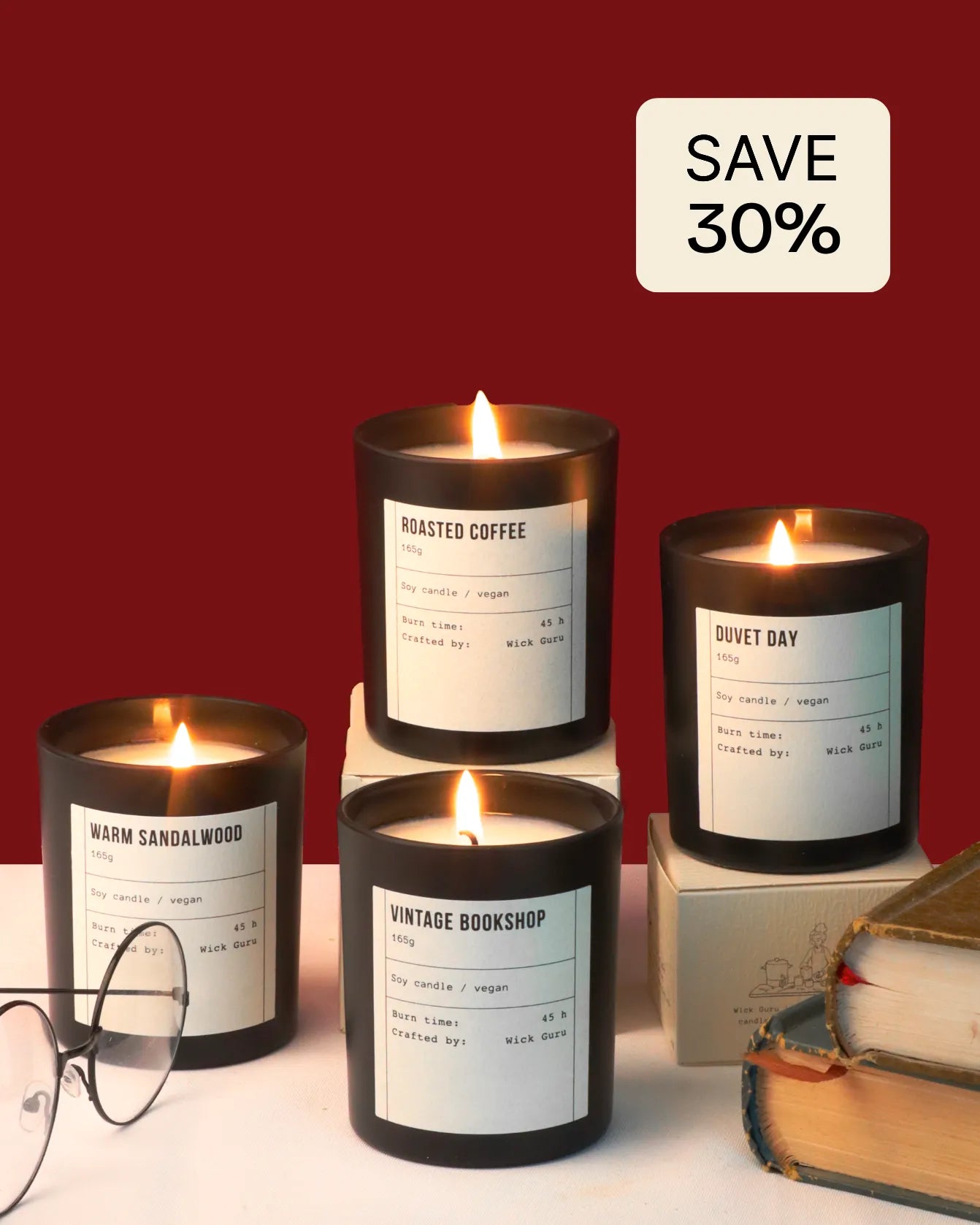 Scented Candles_Booklovers Bundle