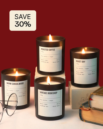 Booklovers Candle Bundle