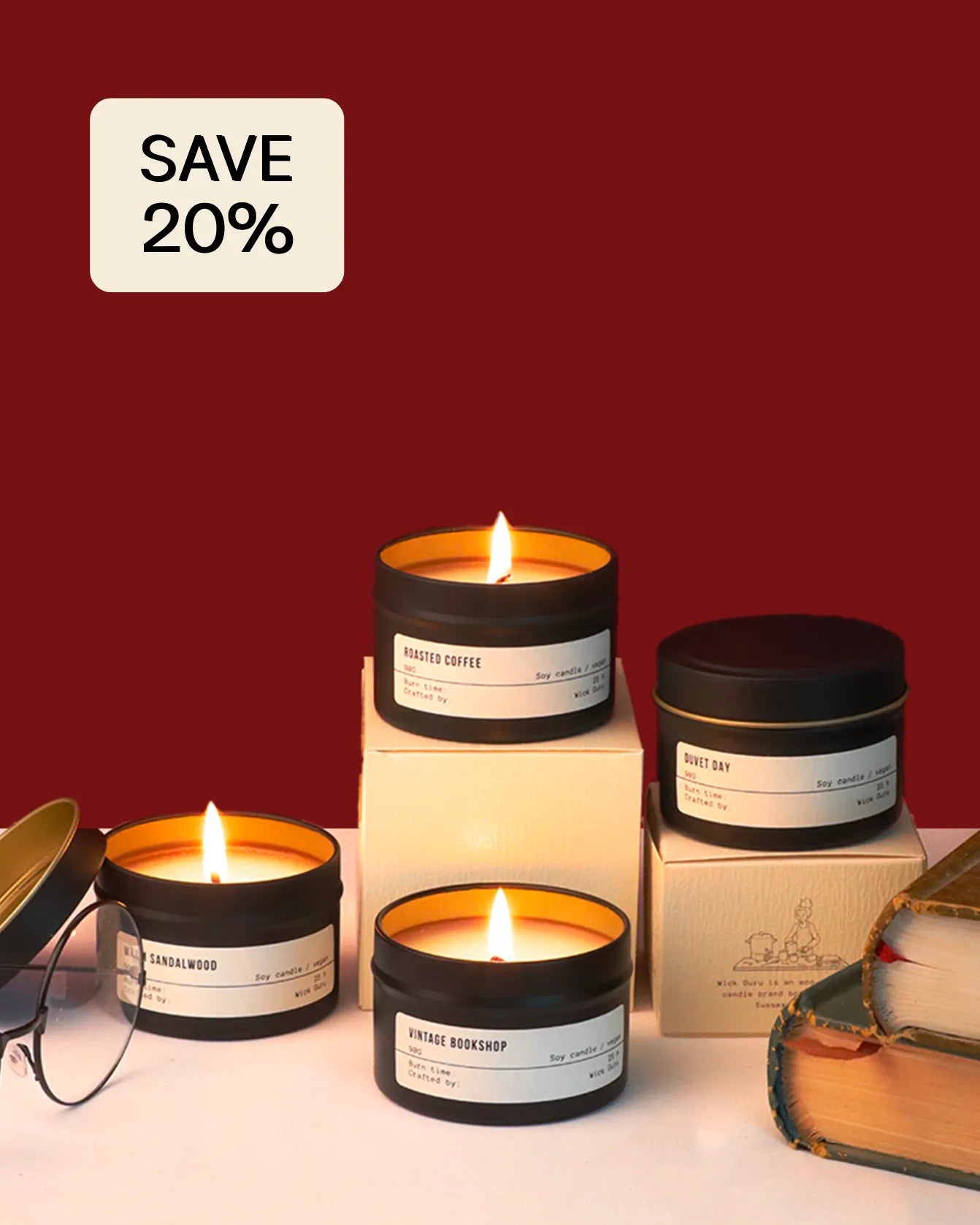 Booklovers Candle Bundle