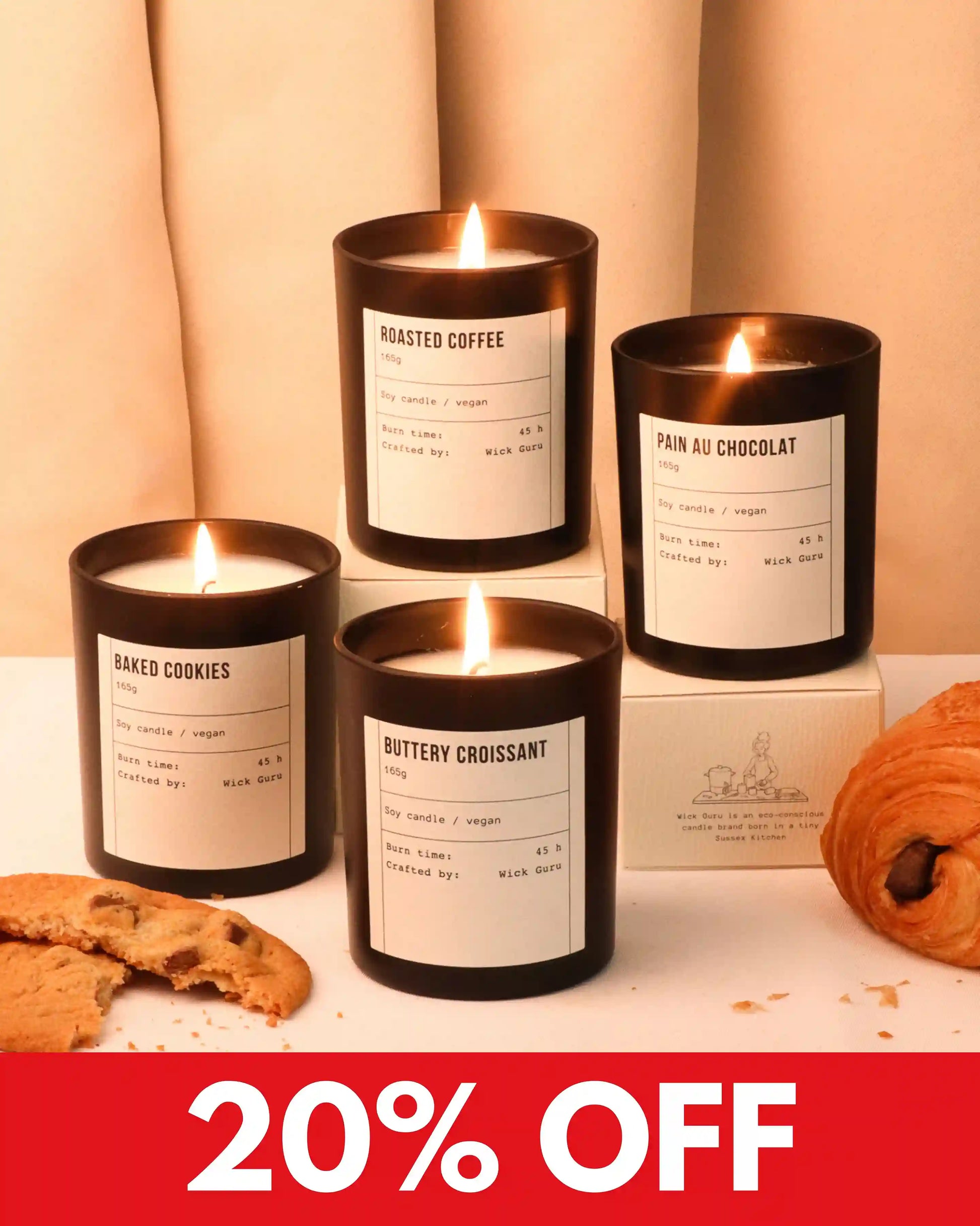 Scente Candles for Cafe