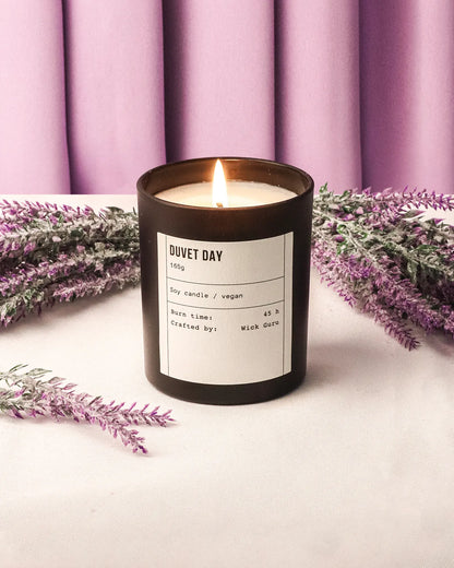 Duvet day candle