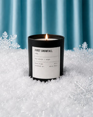 First Snowfall Candle | Eucalyptus + Mint + Lily