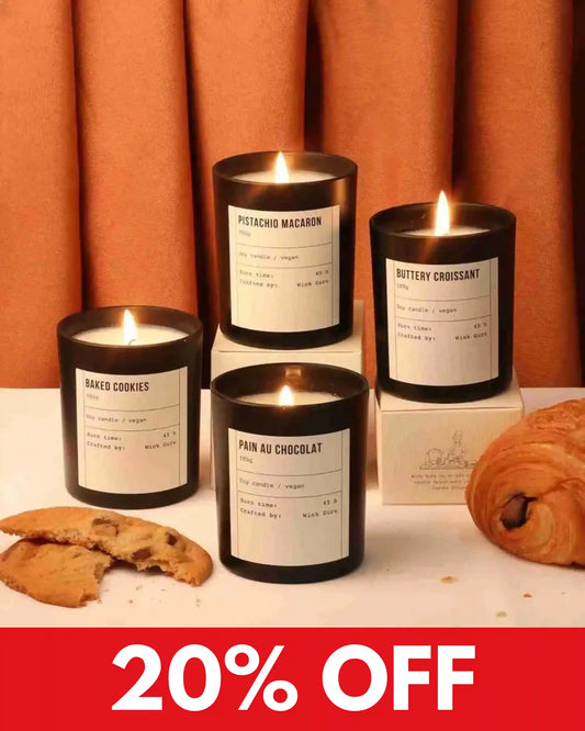 Scented Candles inspired by desserts
