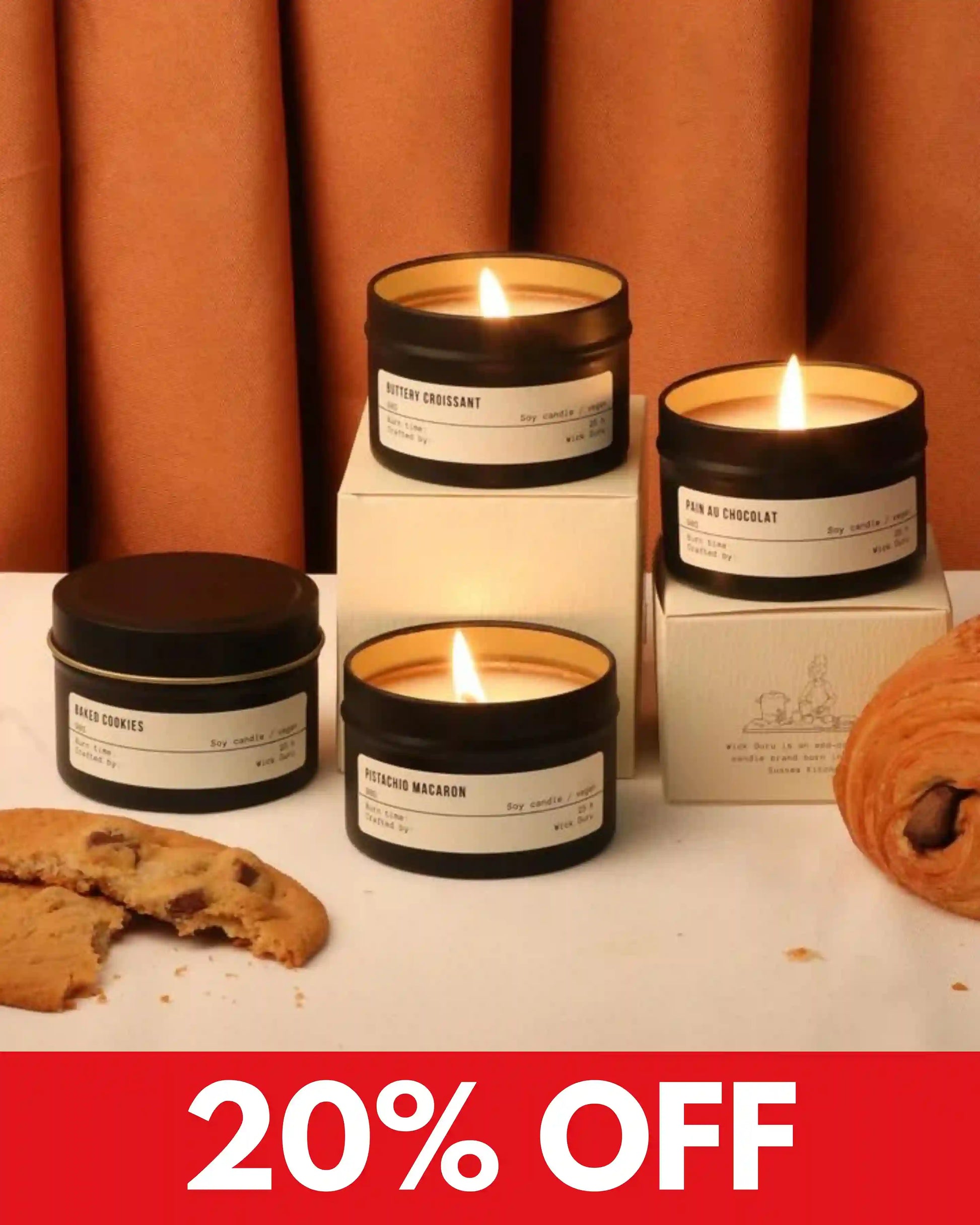 Scented Candles inspired by Foods