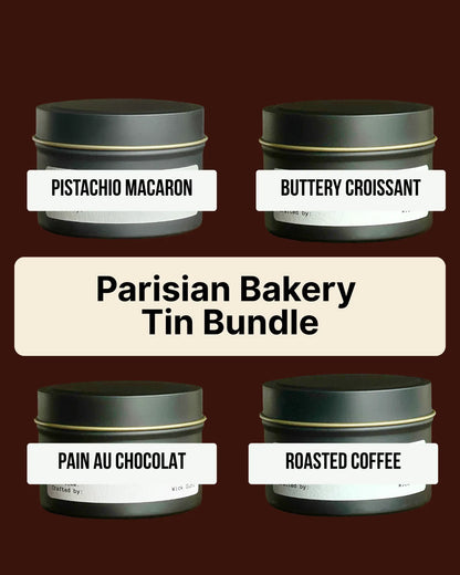 Parisian tin cadle bundle of wick guru