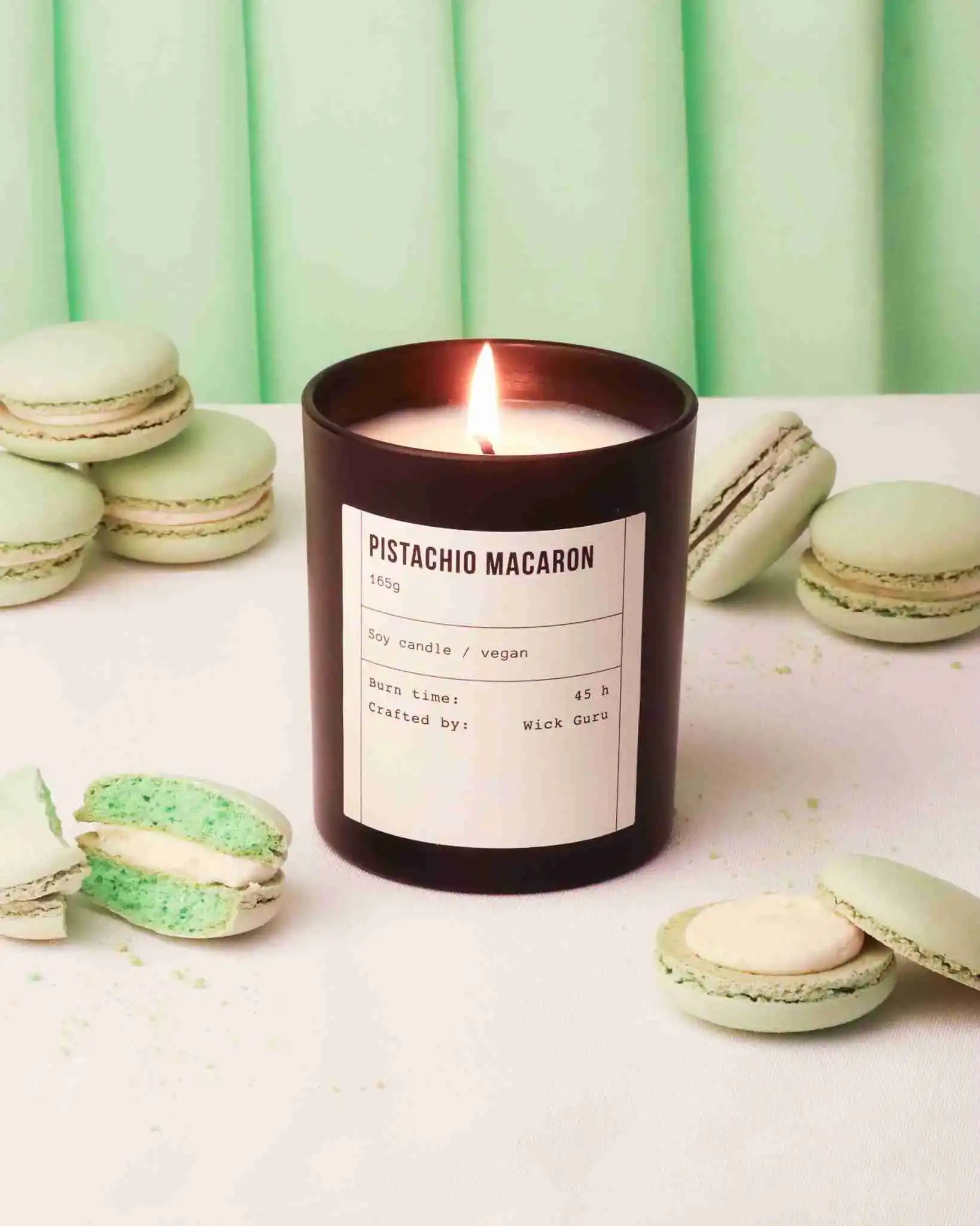 Pistachio Macaron Scented Candle