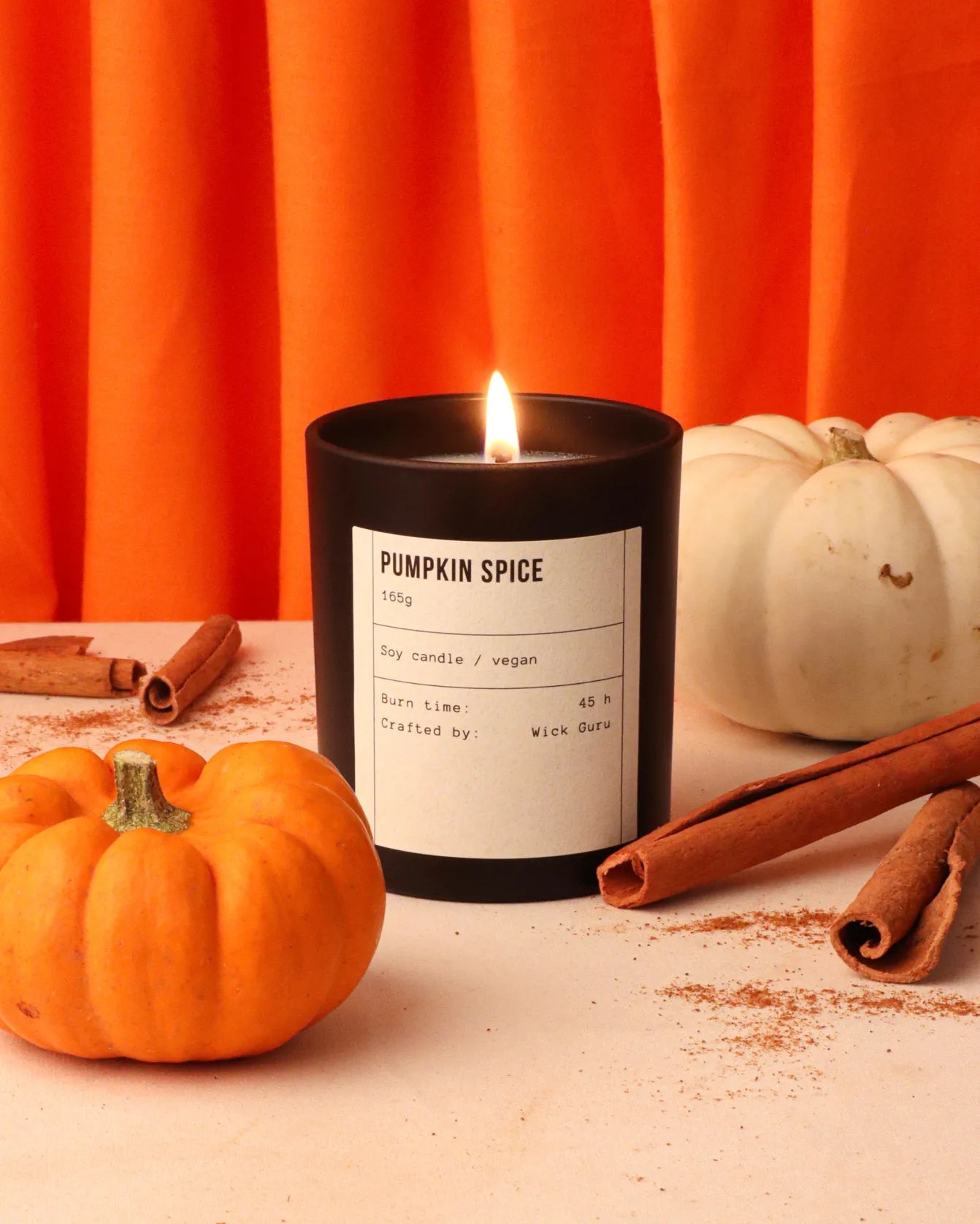 Pumpkin Spice Candle | Cinnamon + Clove + Nutmeg