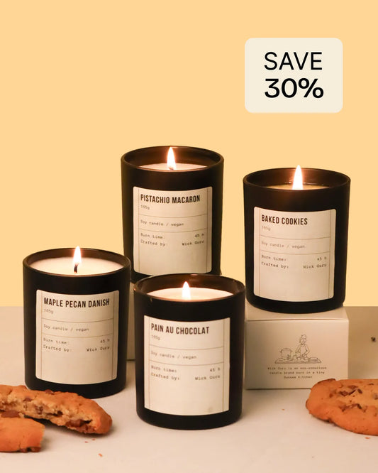 Sweet tooth candle bundle with sweet scents