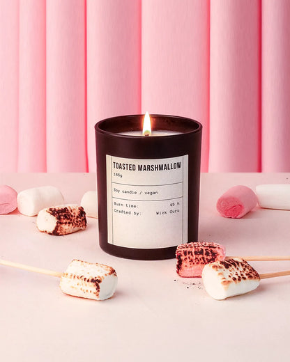 marshmallow scented candle
