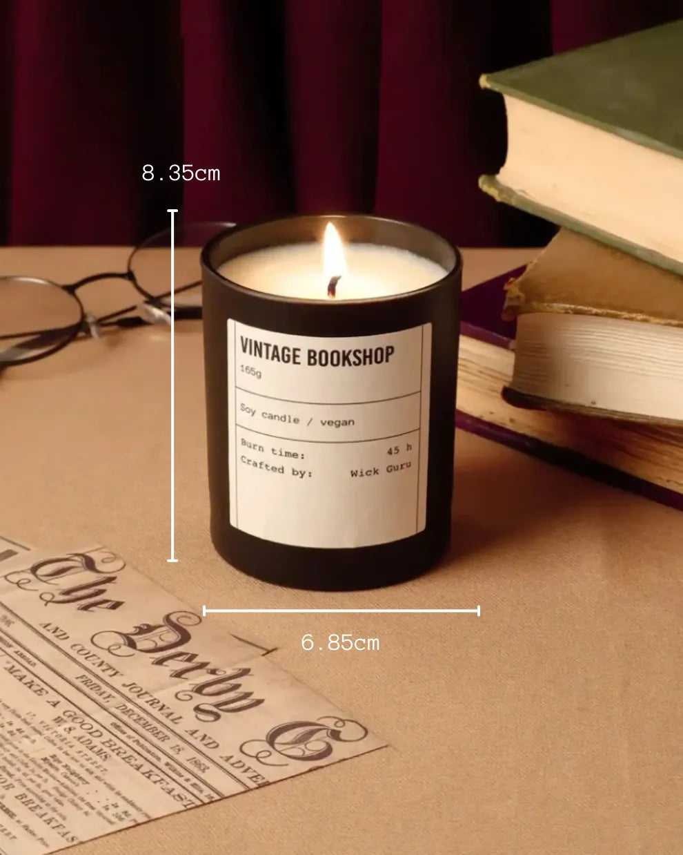 Vintage Bookshop Scented Candle