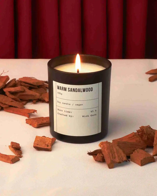 Warm Sandalwood Candle