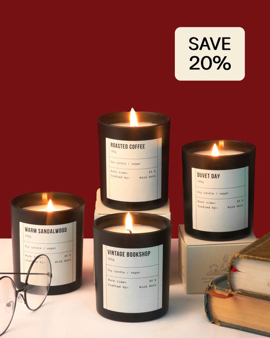 Booklovers Candle Bundle