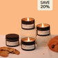 Cafe tin candle bundle