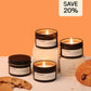 Food inspired tin candle bundle