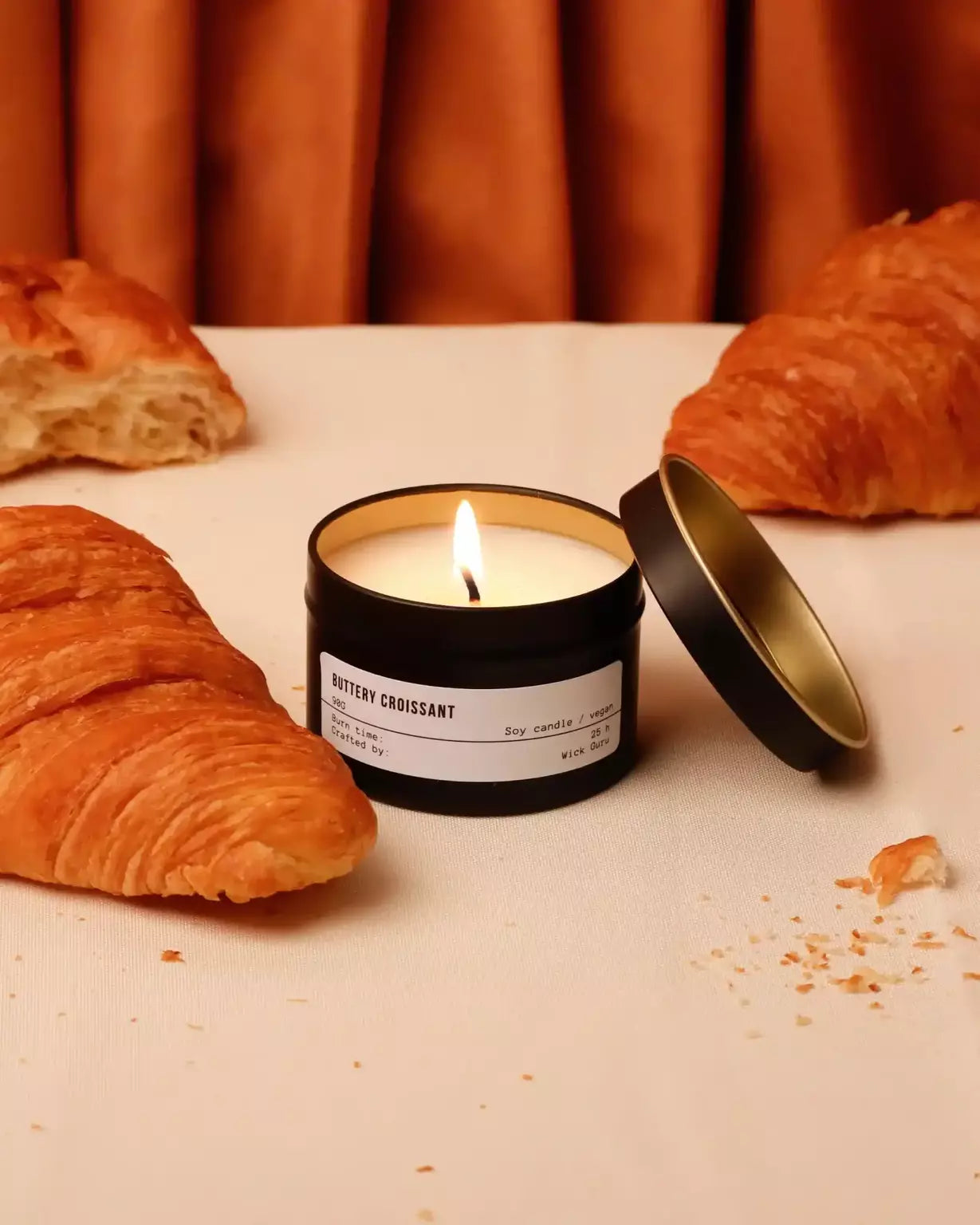 Buttery Croissant Candle | Milk + Butter + Vanilla by Wick Guru